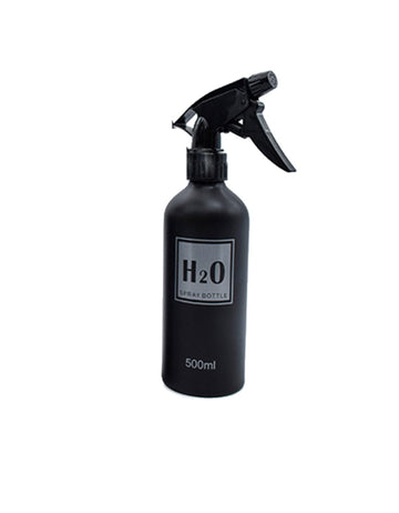 Spray bottle 500ml )H2O( Plastic A-26 - Black